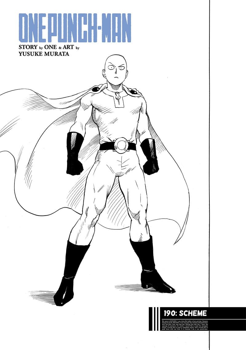 One Punch Man - Chapter 190 image 02